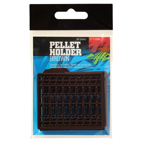 Pellet Holder Brown 3 pack