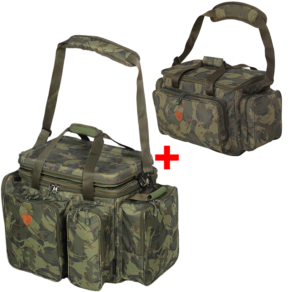 Giants fishing Akční set - Cestovní taška se stolkem X-Large Carp + Cestovní taška Gaube Medium/Thermo 